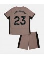 Tottenham Hotspur Pedro Porro #23 Alternativní dres pro děti 2023-24 Krátký Rukáv (+ trenýrky)